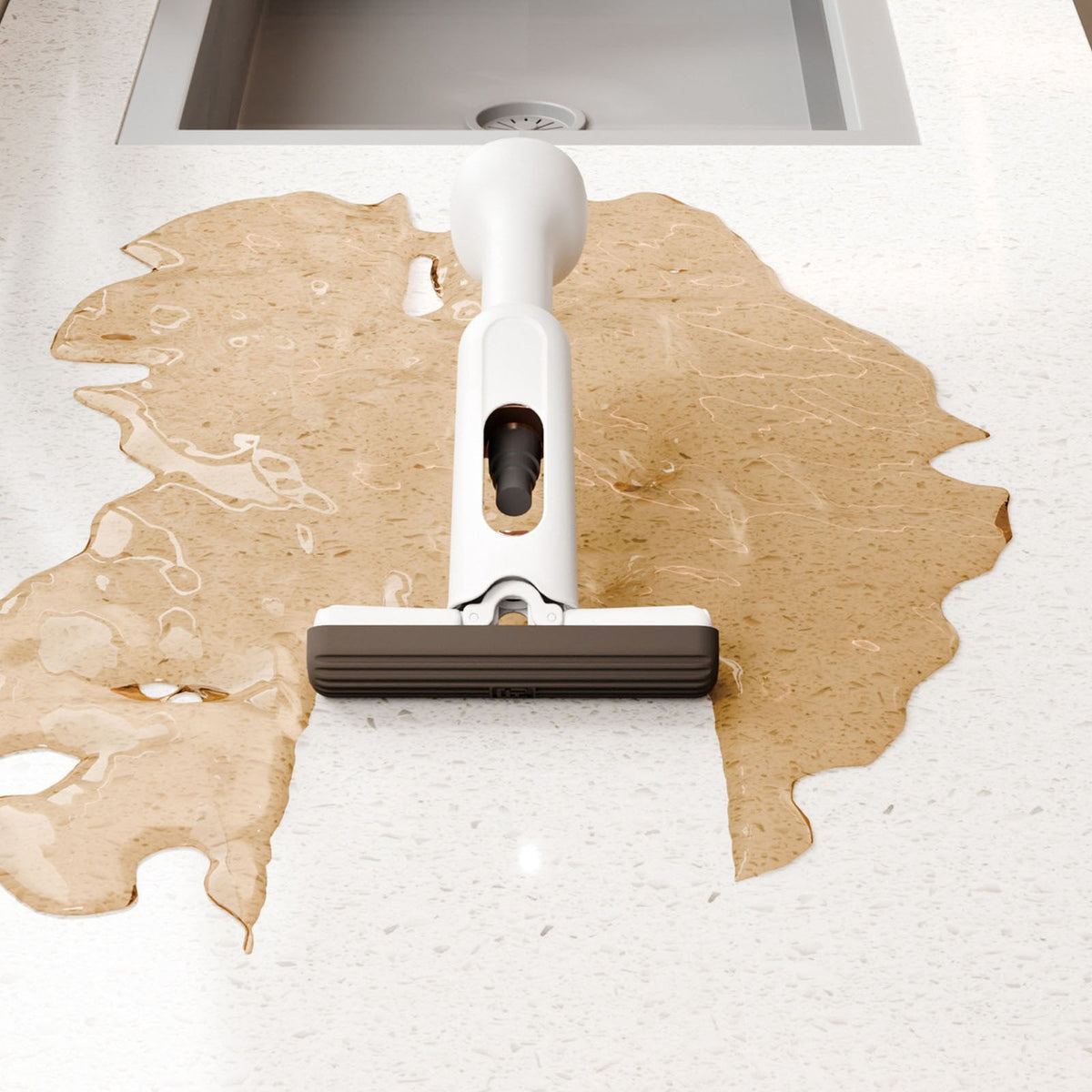 Mini Spray Mop with Built-In Sprayer and Self-Wringing Sponge Head - Image 4