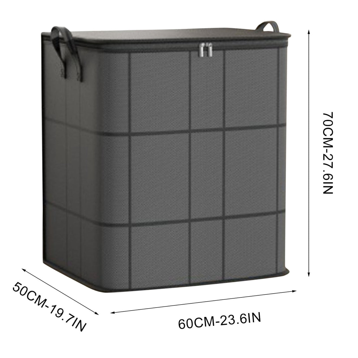 Extra-Large Foldable Storage Bag with Handles, 180 Litre, Non-Woven Fabric - Image 2